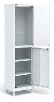 Шкаф медицинский металлический М1 165.50.32 C